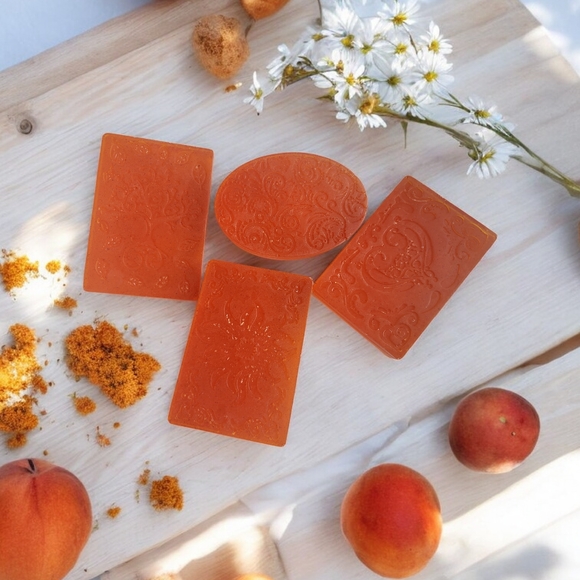 Hand Crafted Other - 🍑✨ Attraction Soap | Hand-Poured Organic Peach Tangerine